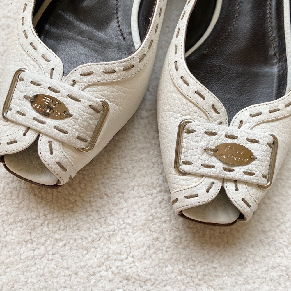 Fendi leather shoes  36.5 - Picture 4 of 14